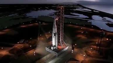 火箭起飞的CG动画视频的预览图